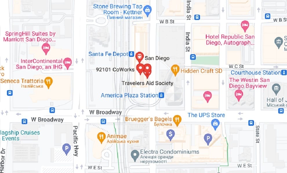 Business center 1050 Kettner Boulevard Rent office 1050 Kettner Boulevard — photo 1